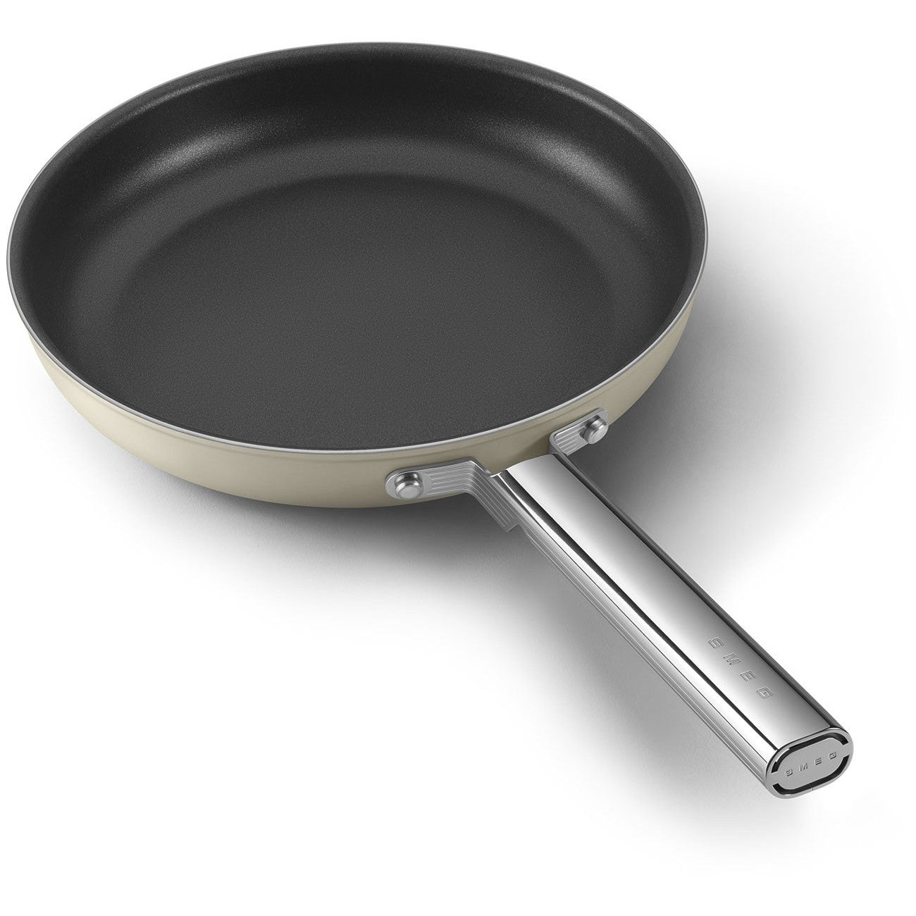 Padella Antiaderente - 26 cm Panna Stile Anni 50 Smeg Smeg