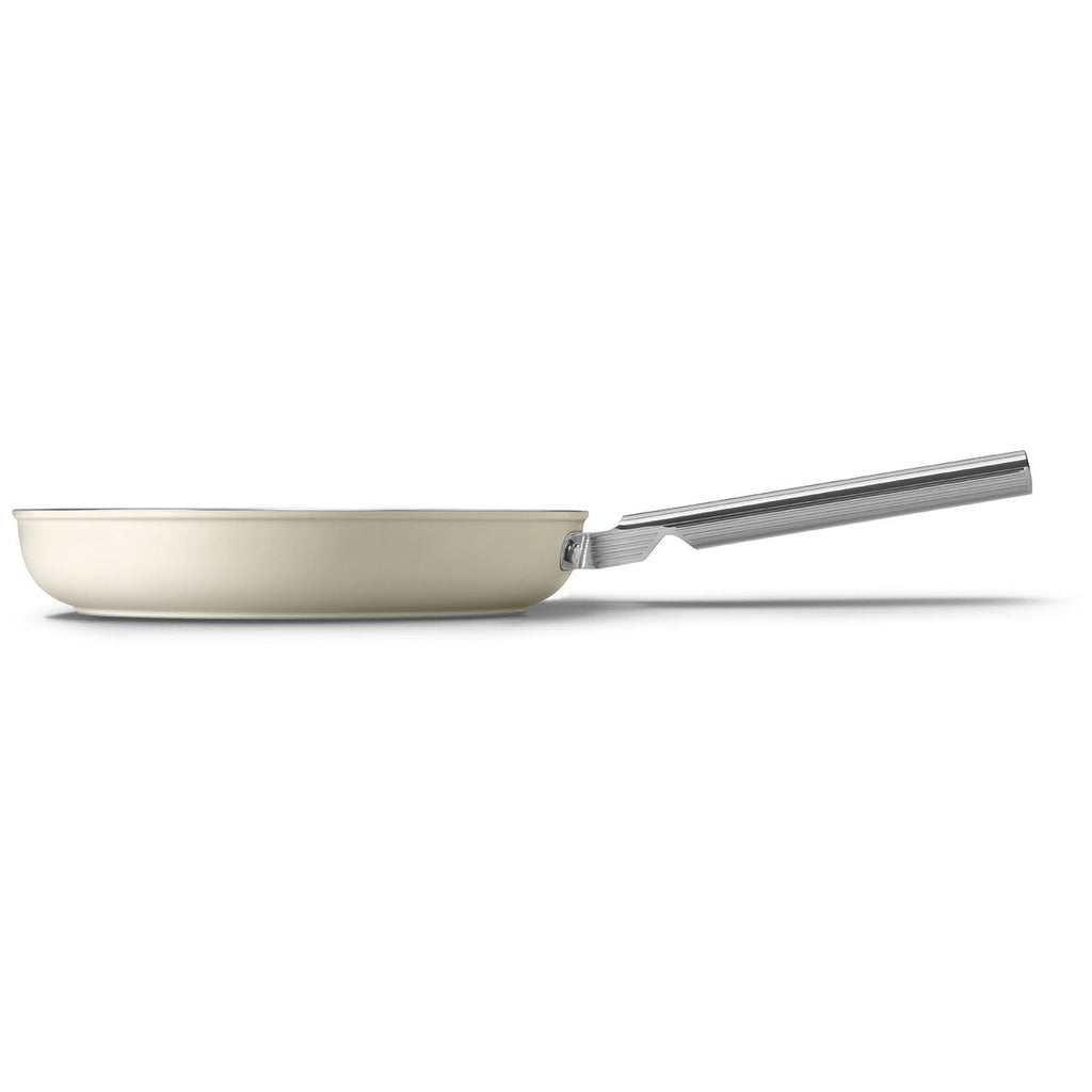 Padella Antiaderente - 28 cm Panna Stile Anni 50 Smeg Smeg