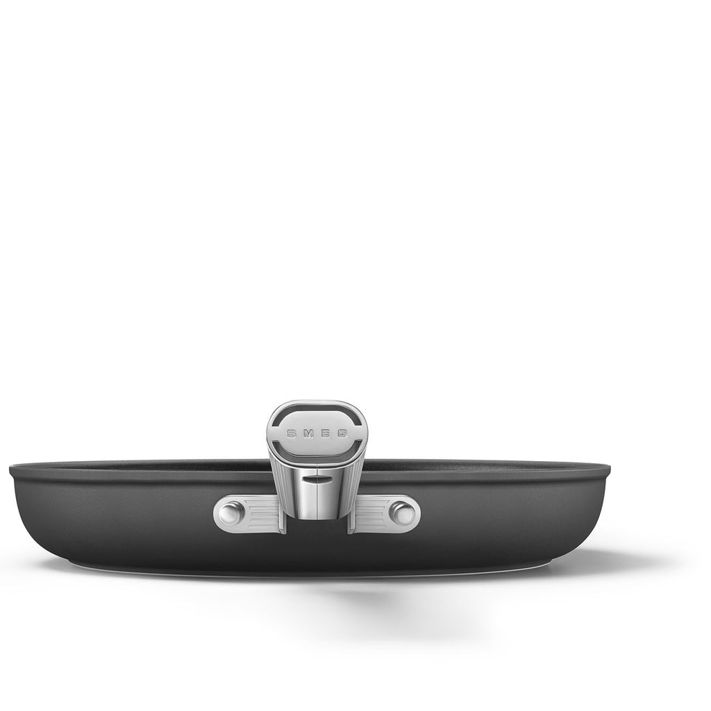Padella Antiaderente - 30 cm Nero Stile Anni 50 Smeg