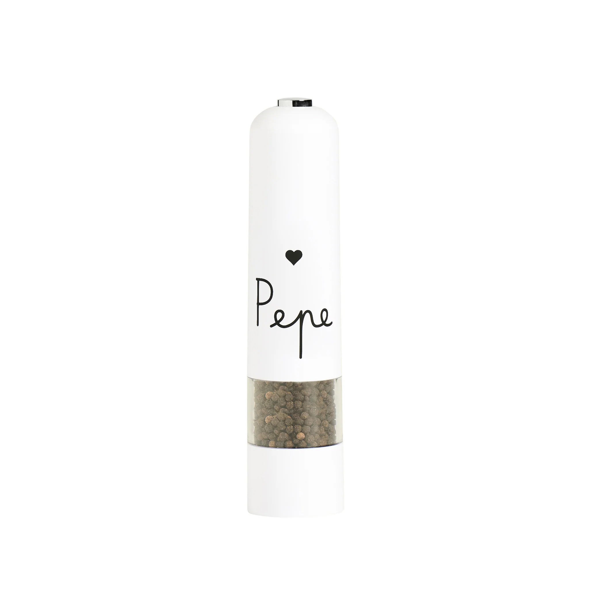 Macinasalepepe Pepe Cuore Bianco Simple Day