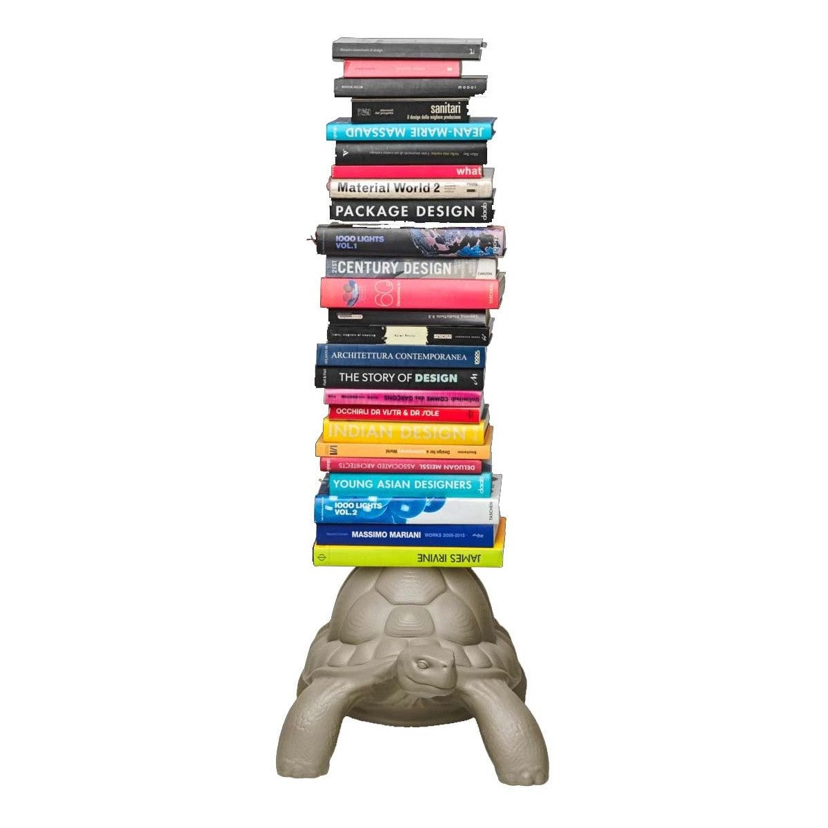 Turtle Carry – Libreria Tartaruga Dove Grey Qeeboo