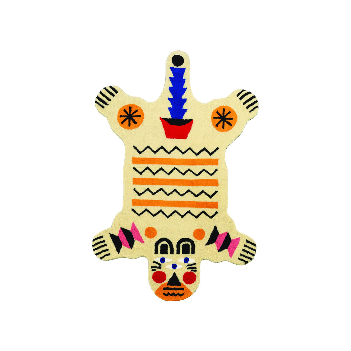Tappeto Oggian Big Bear Medium Qeeboo Qeeboo