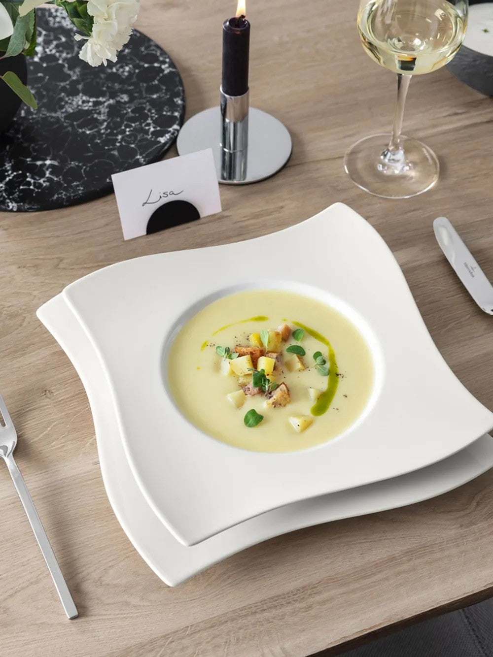Set 6 Piatti Fondi New Wave Villeroy E Boch