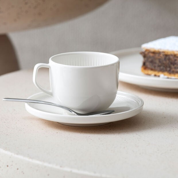 Afina Set 6 Tazzine e Piattini da Caffè Villeroy E Boch