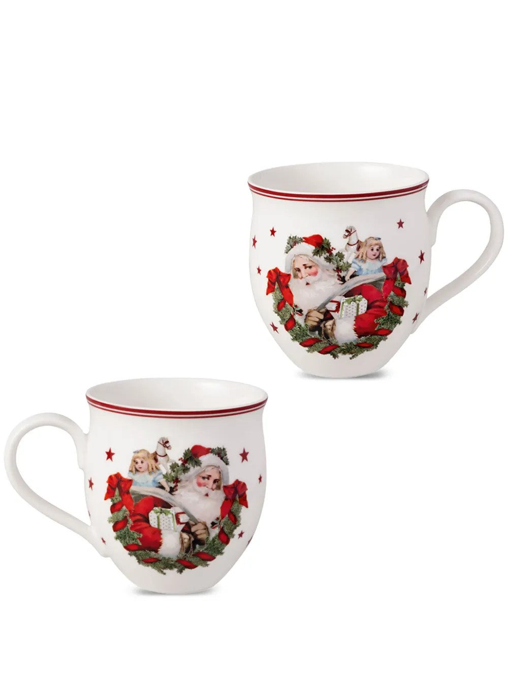 Santa & Reindeer mugs (set di 2) Villeroy E Boch