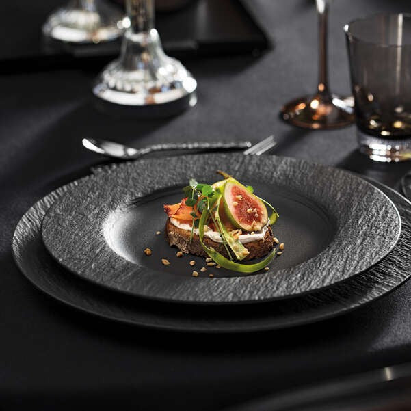 Set 6 Piatti Piani Manufacture Rock Villeroy E Boch