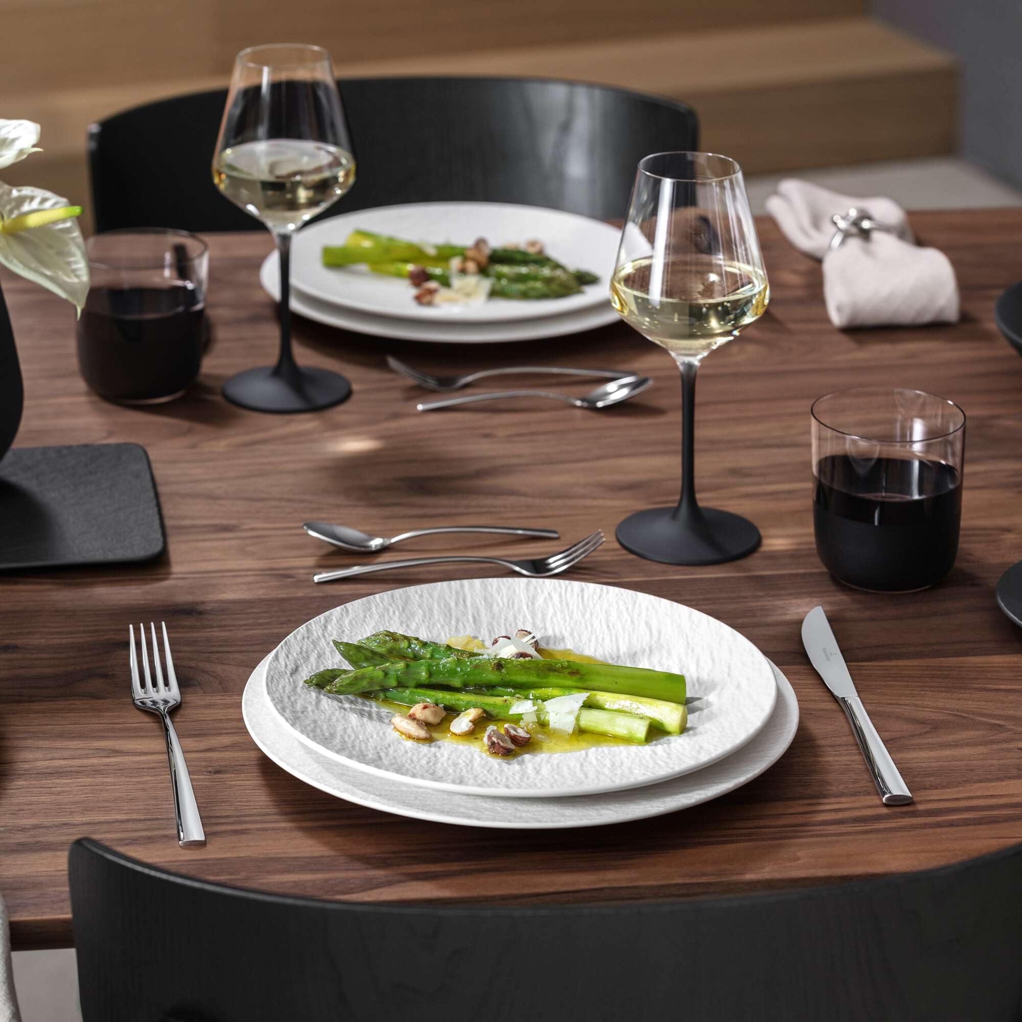 Set 6 Piatti Piani Manufacture Rock Villeroy E Boch