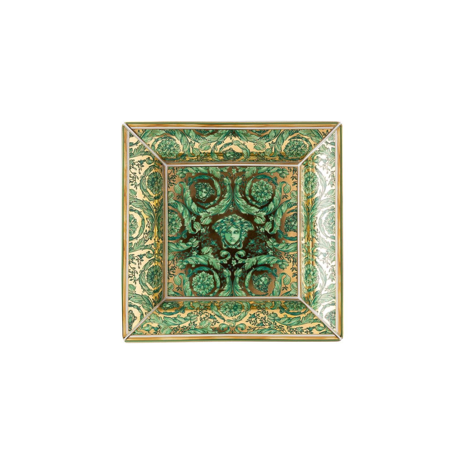 Versace Medusa Garland Green Coppetta Versace