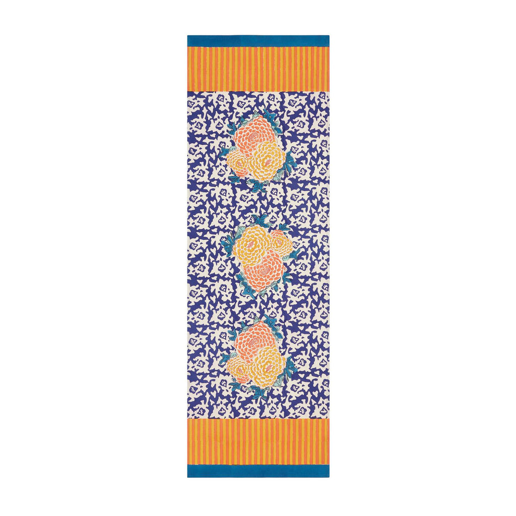 Runner 50X150 Arabesque Corolla Blue Lisa Corti