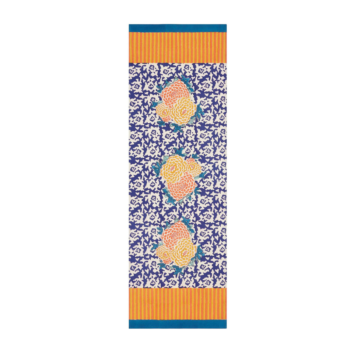 Runner 50X150 Arabesque Corolla Blue Lisa Corti