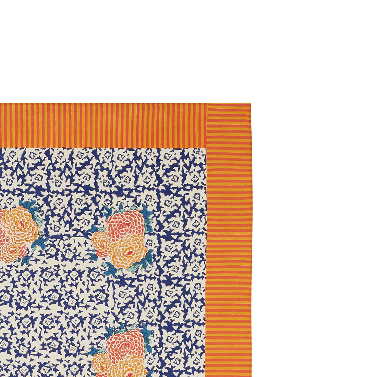 Tovaglia 180X270 Arabesque Corolla Blue Lisa Corti