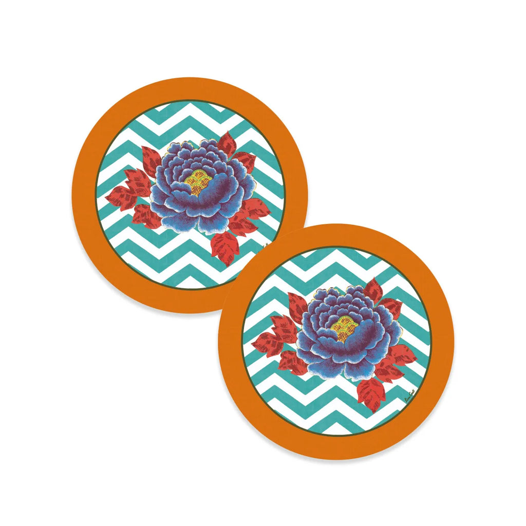 Set 2 Tovaglietta Rigida 34cm Glory Zig Zag Veronese Lisa Corti