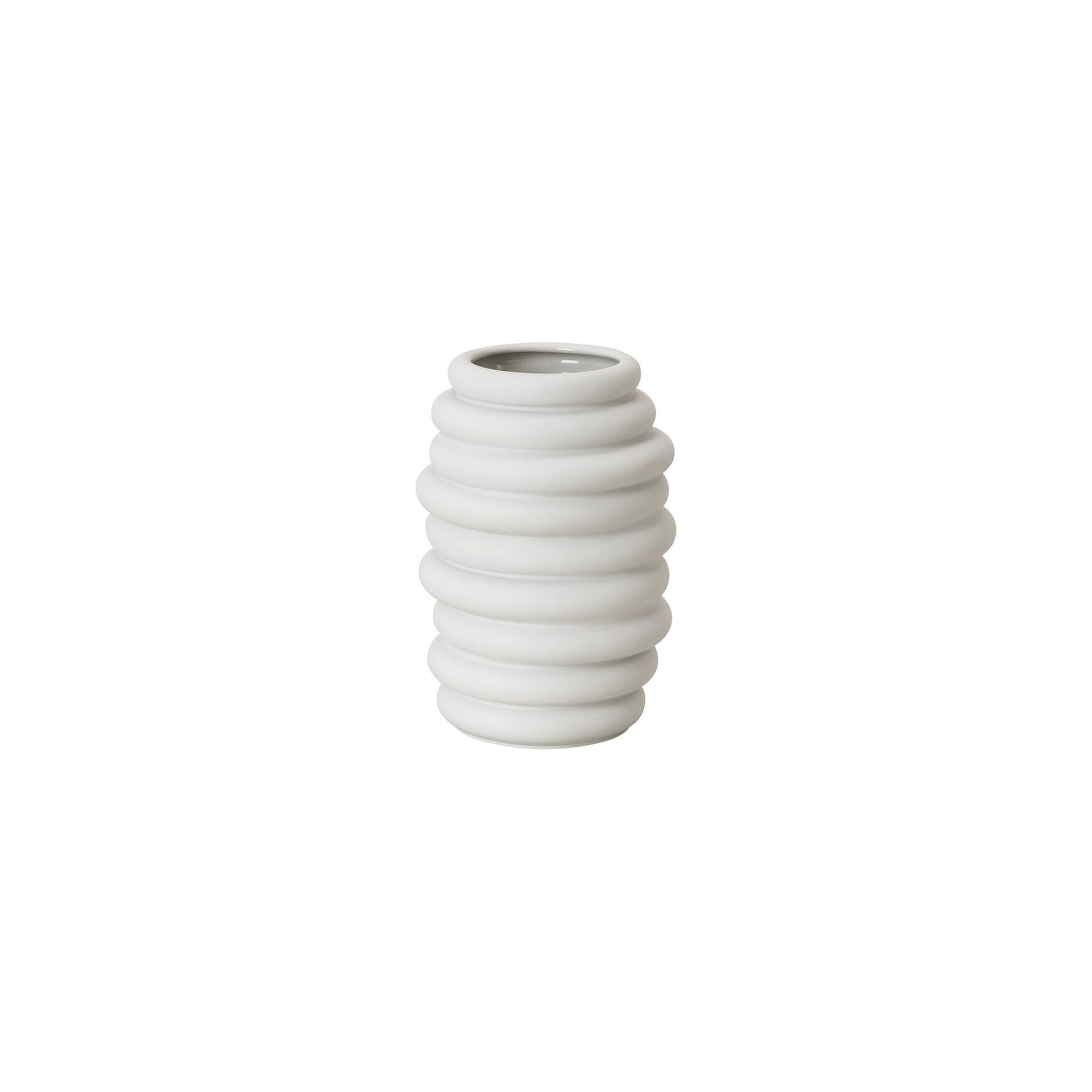 Hop Weiss matt Vaso Cilindrico 14 Cm Rosenthal