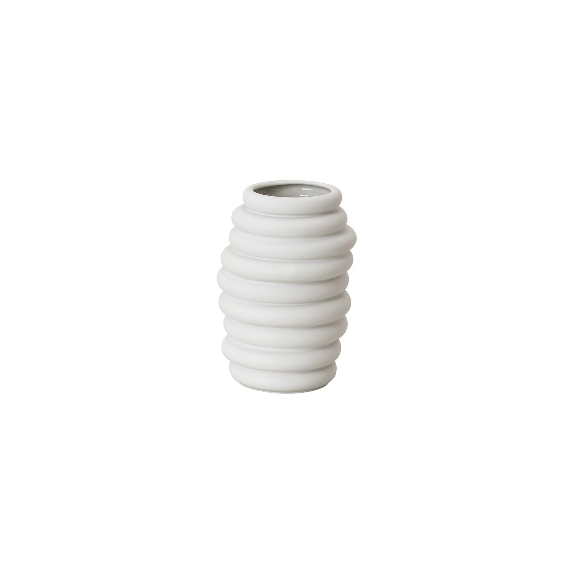 Hop Weiss matt Vaso Cilindrico 14 Cm Rosenthal