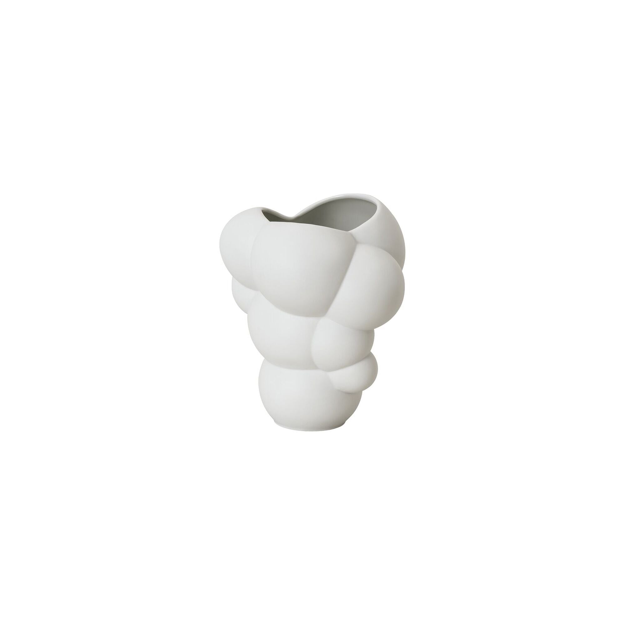 Skum Weiss matt Vaso 14 Cm Rosenthal