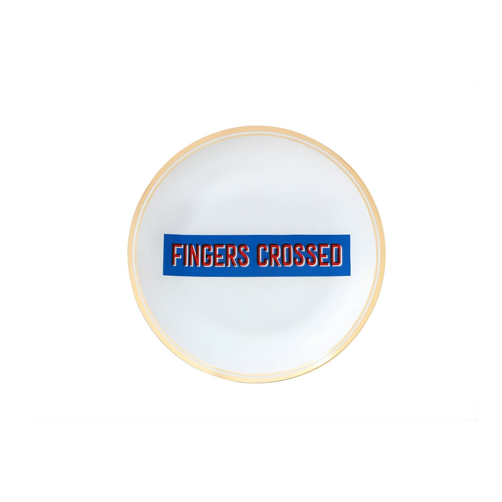 Set 2 Piatti Finger crossed Bitossi Home