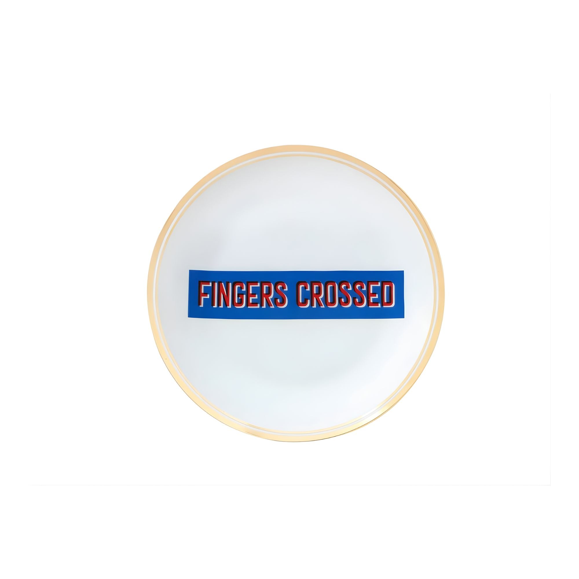 Set 2 Piatti Finger crossed Bitossi Home