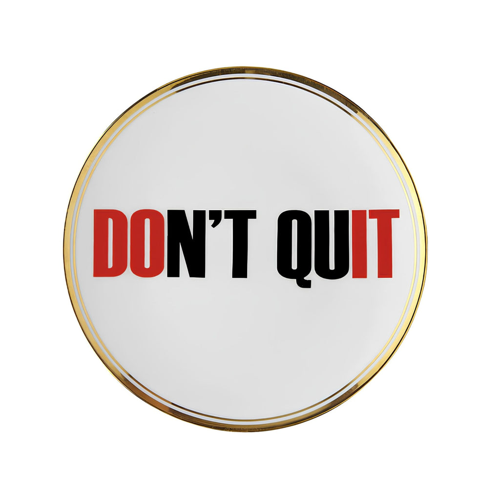 Set 2 Piatti Don`t quit Bitossi Home