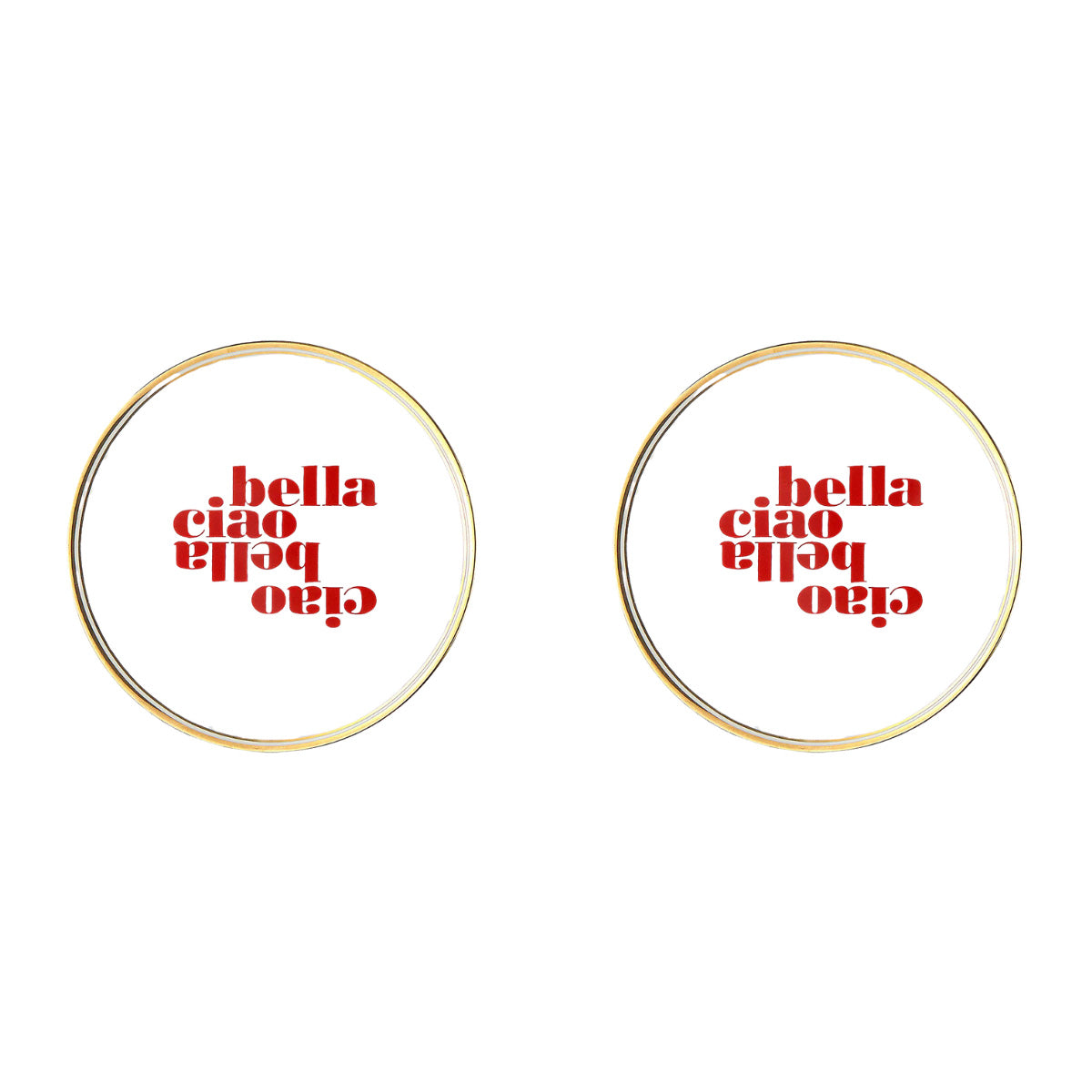 Set 2 Piatti Ciao Bella Bitossi Home