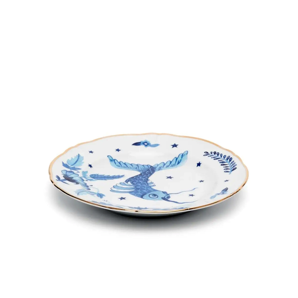 Piatto frutta Pesce Marino Bitossi Home