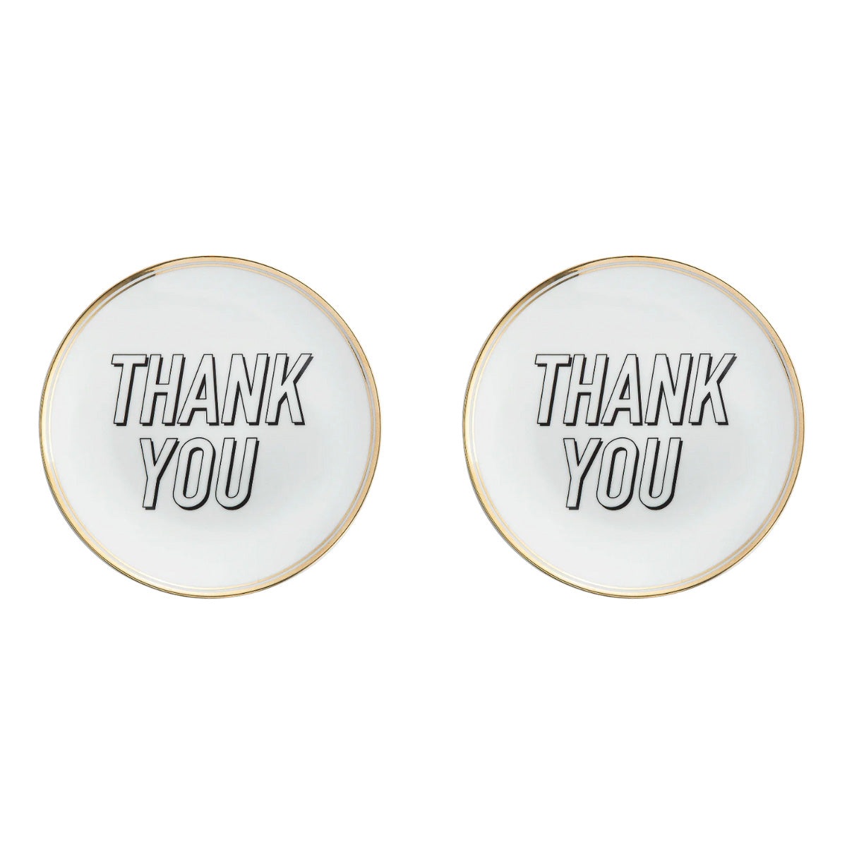 Set 2 Piatti frutta Thank you Bitossi Home