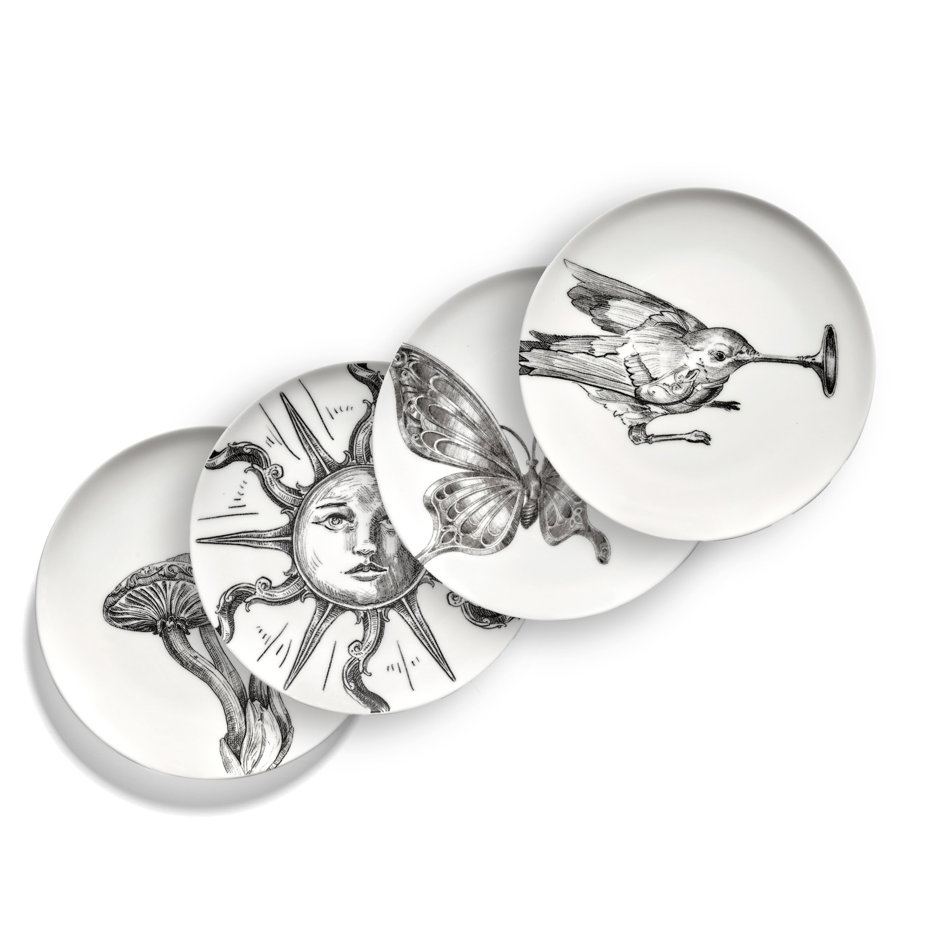 Set 4 piatti pane Tomorrowland Serax