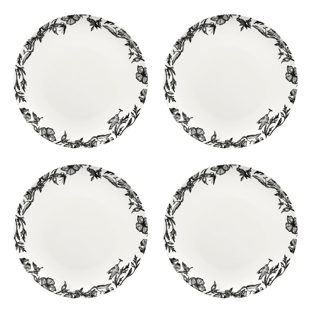 Set 4 piatti Giardino incantato 24 cm Tomorrowland Serax