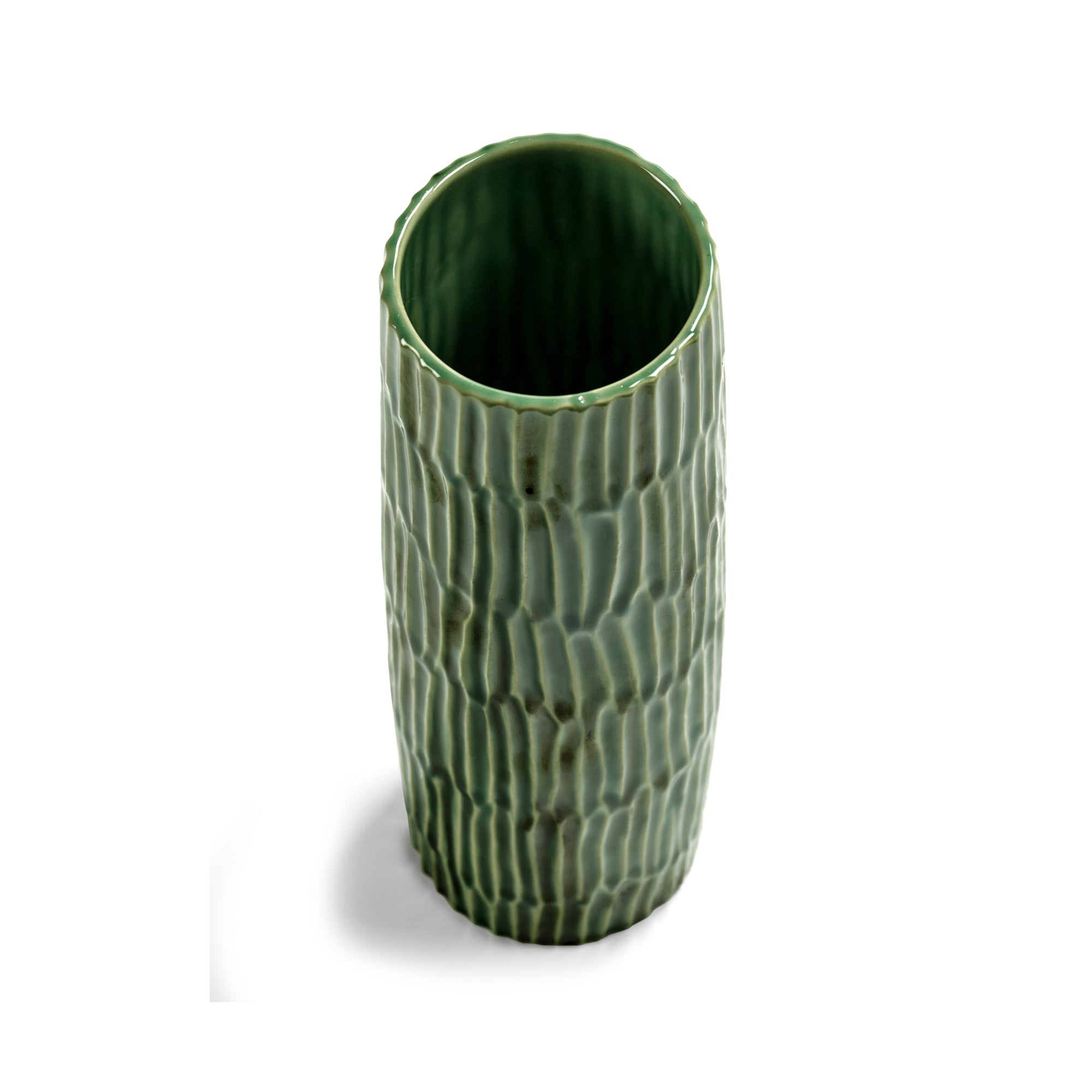 Vaso verde lanza Serax