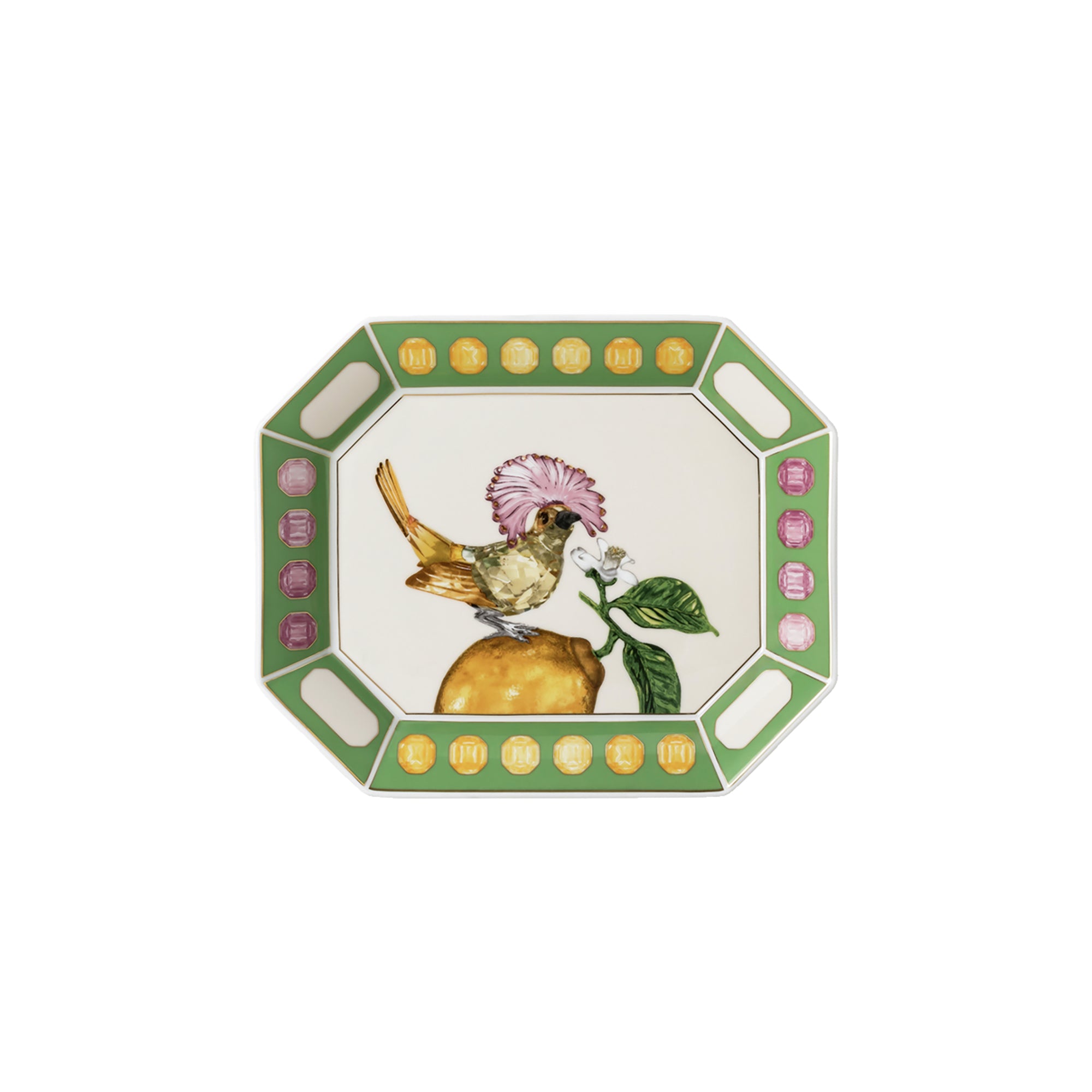Coppa 20X16 Cm Swarovski Idyllia Green Swarovski