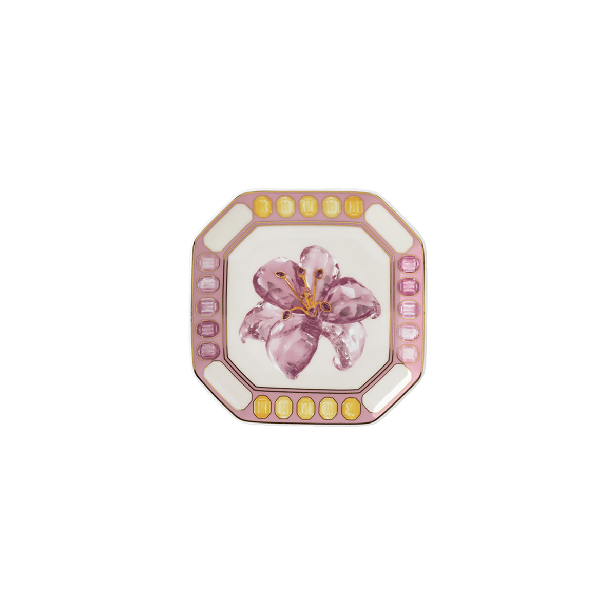 Coppa 11X11 Cm Swarovski Idyllia Pink Lily Swarovski