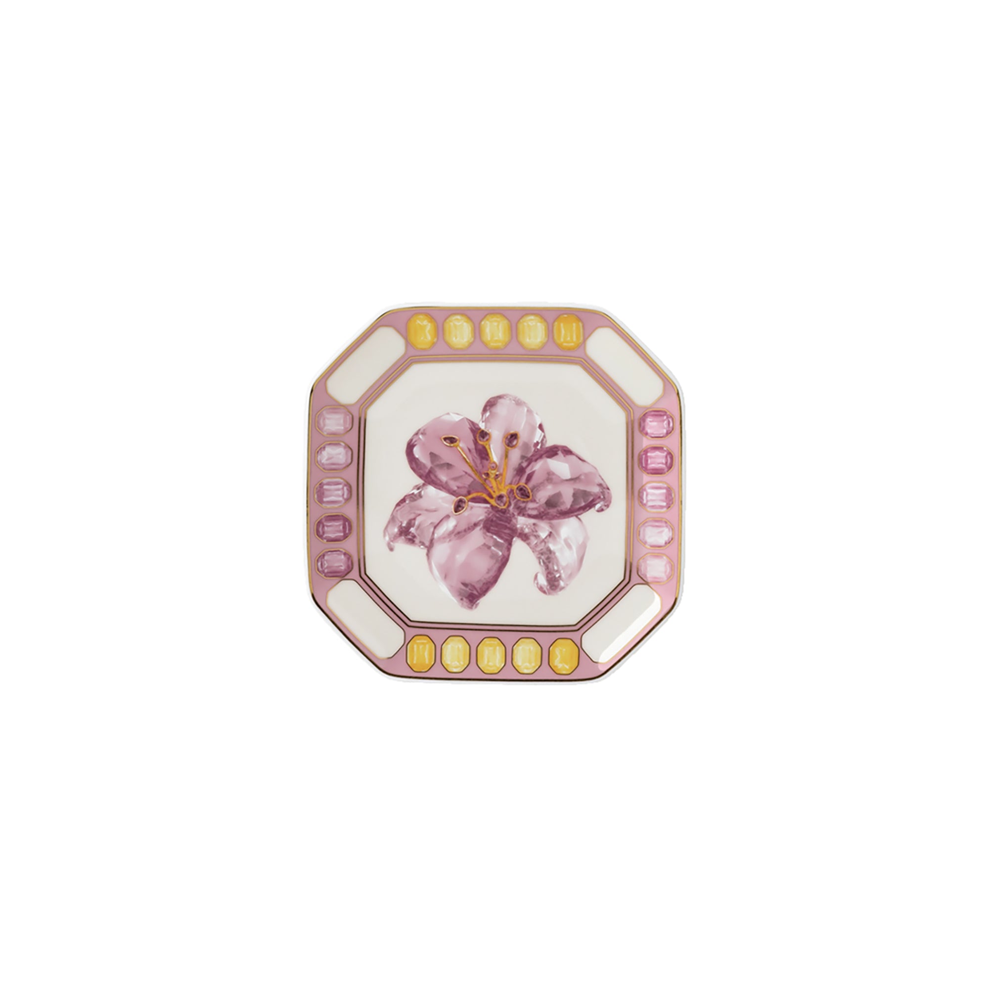 Coppa 11X11 Cm Swarovski Idyllia Pink Lily Swarovski