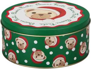 Set 3 Scatole Tonde In Latta Storie Di Natale Thun