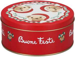 Set 3 Scatole Tonde In Latta Storie Di Natale Thun