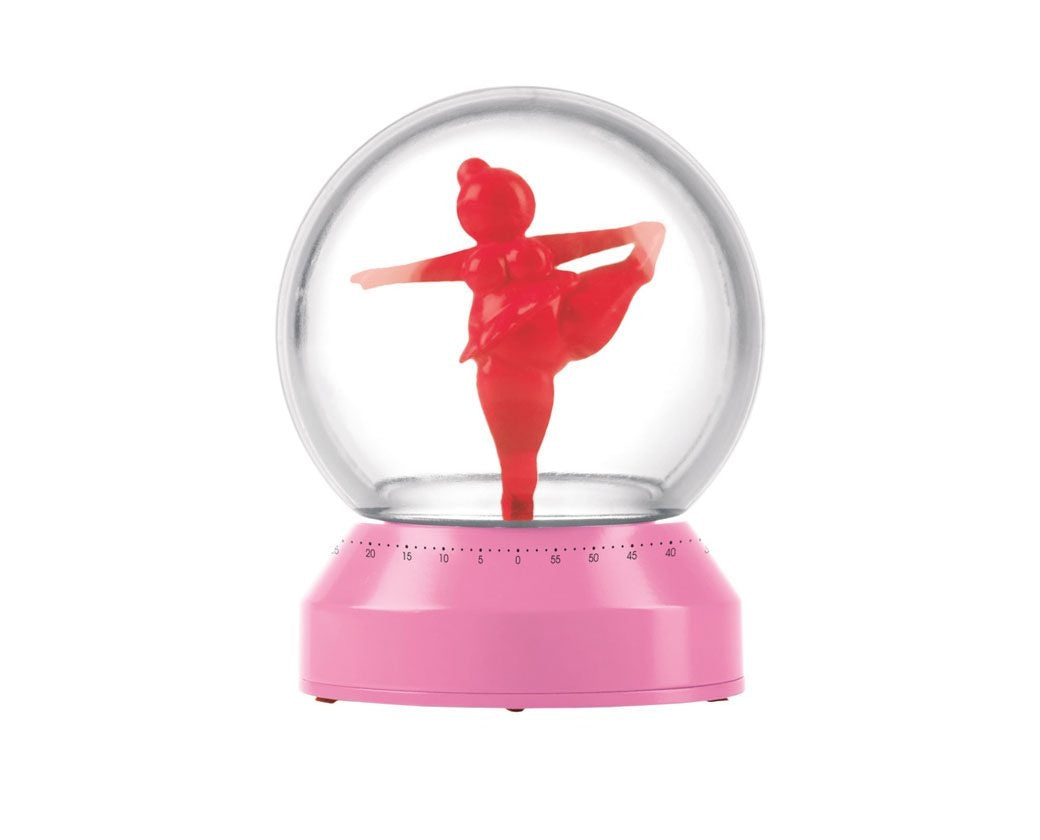 Timer "Miss Spinny" Emy Rosso                      Guzzini