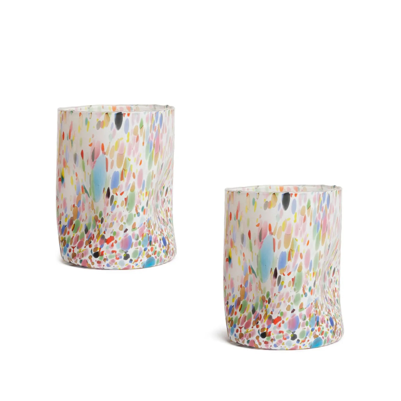 Set 2 bicchieri abstract Bitossi Home