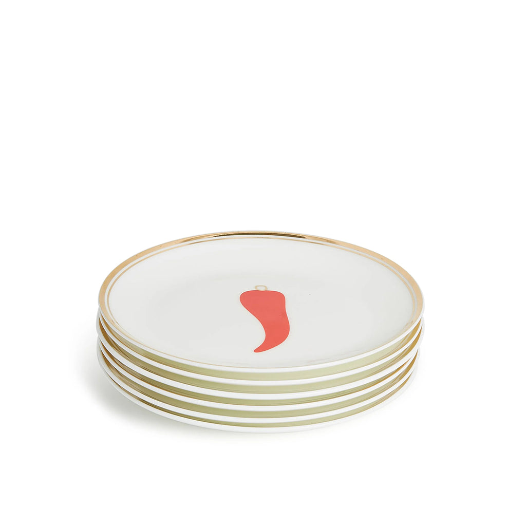 Set 6 piatti dessert Bitossi Home