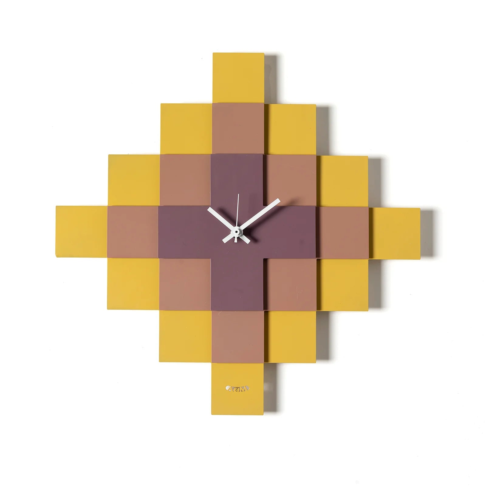 Orologio di design geometrico Mosaico Arti E Mestieri