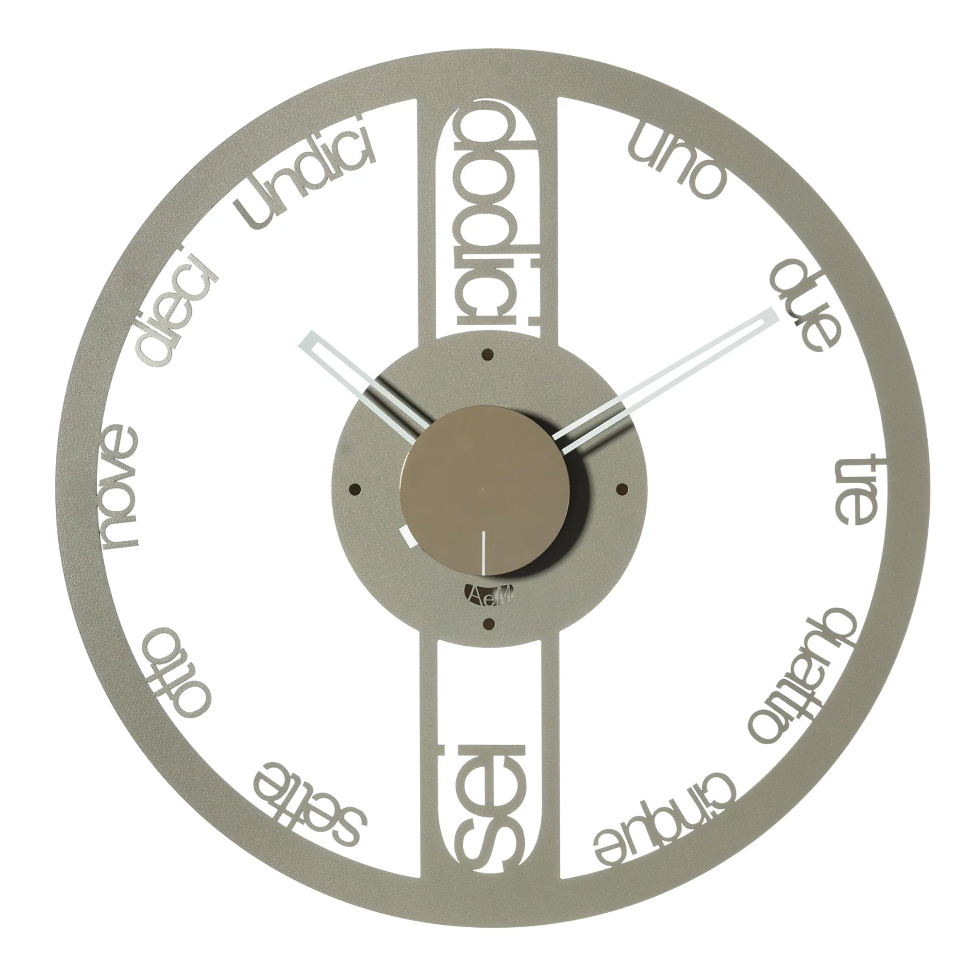 Orologio moderno da parete Circolo Piccolo Arti E Mestieri