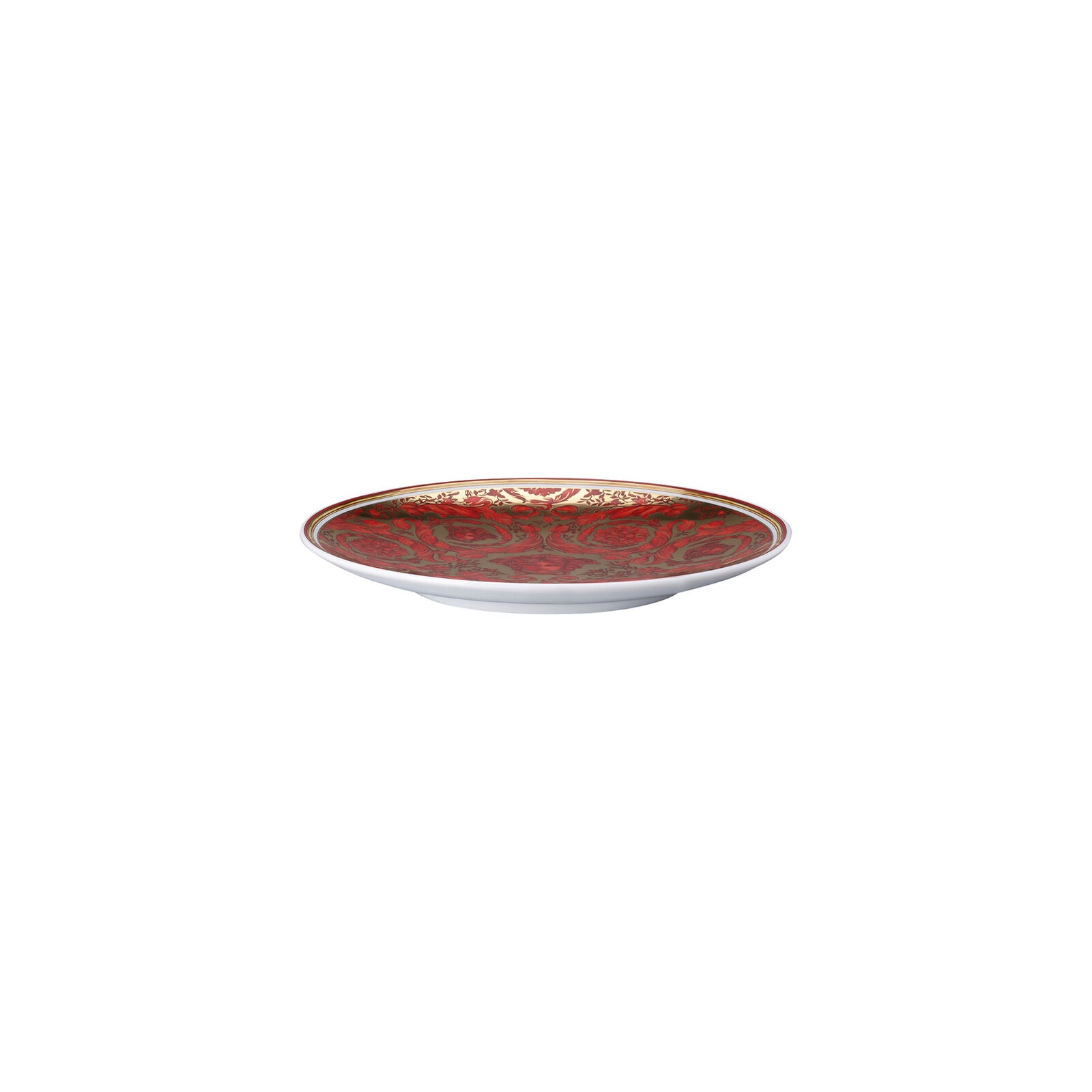 Medusa Garland Red Piattino pane Versace