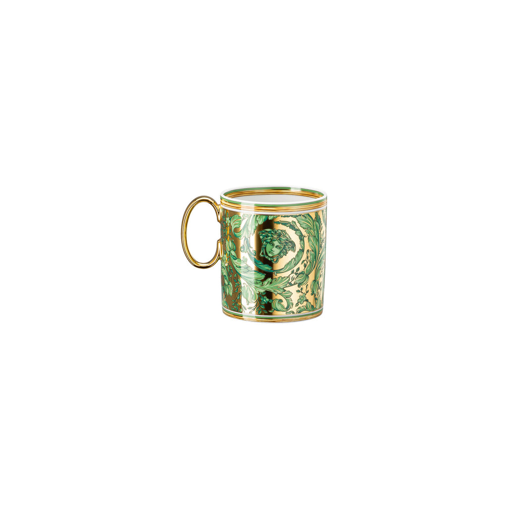 Medusa Garland Green Mug Versace