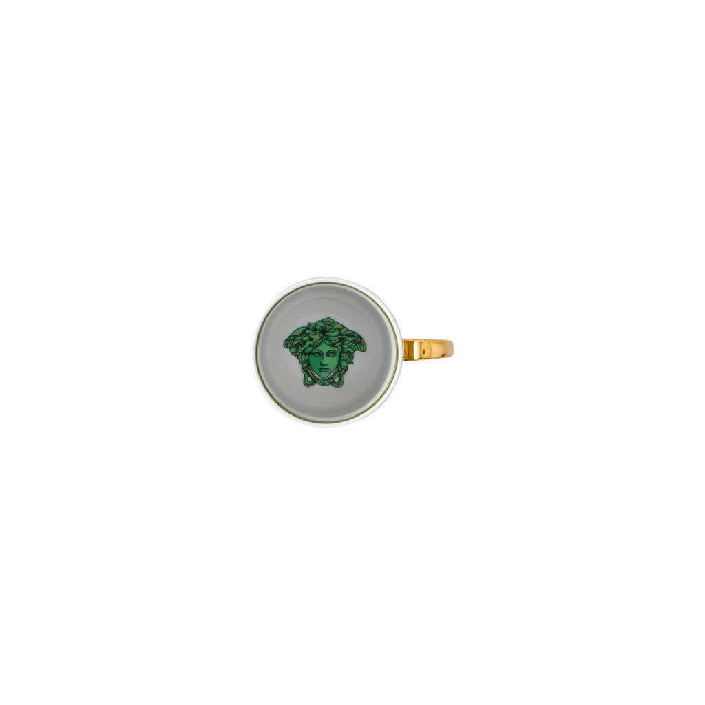 Medusa Garland Green Mug Versace