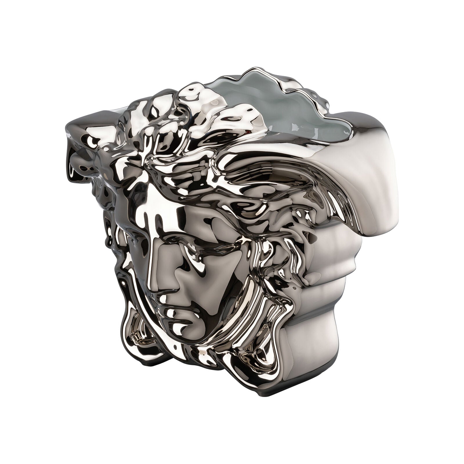 Medusa 21 cm Silver Vaso Versace