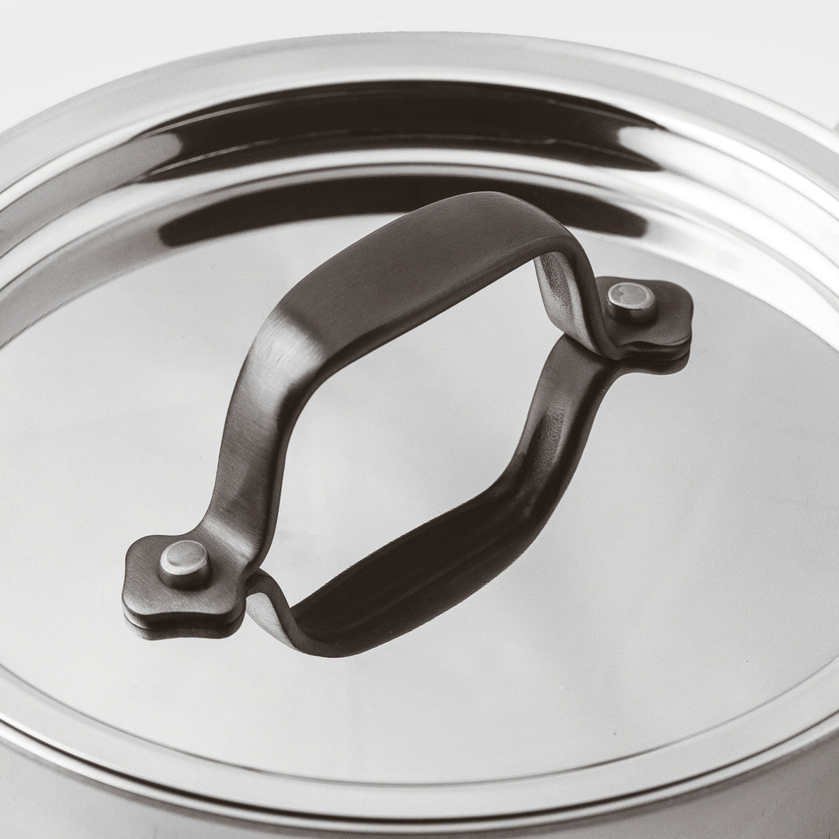 Casseruola Alta 1 Manico Con Coperchio Cm 16 Home Chef Inox Sambonet
