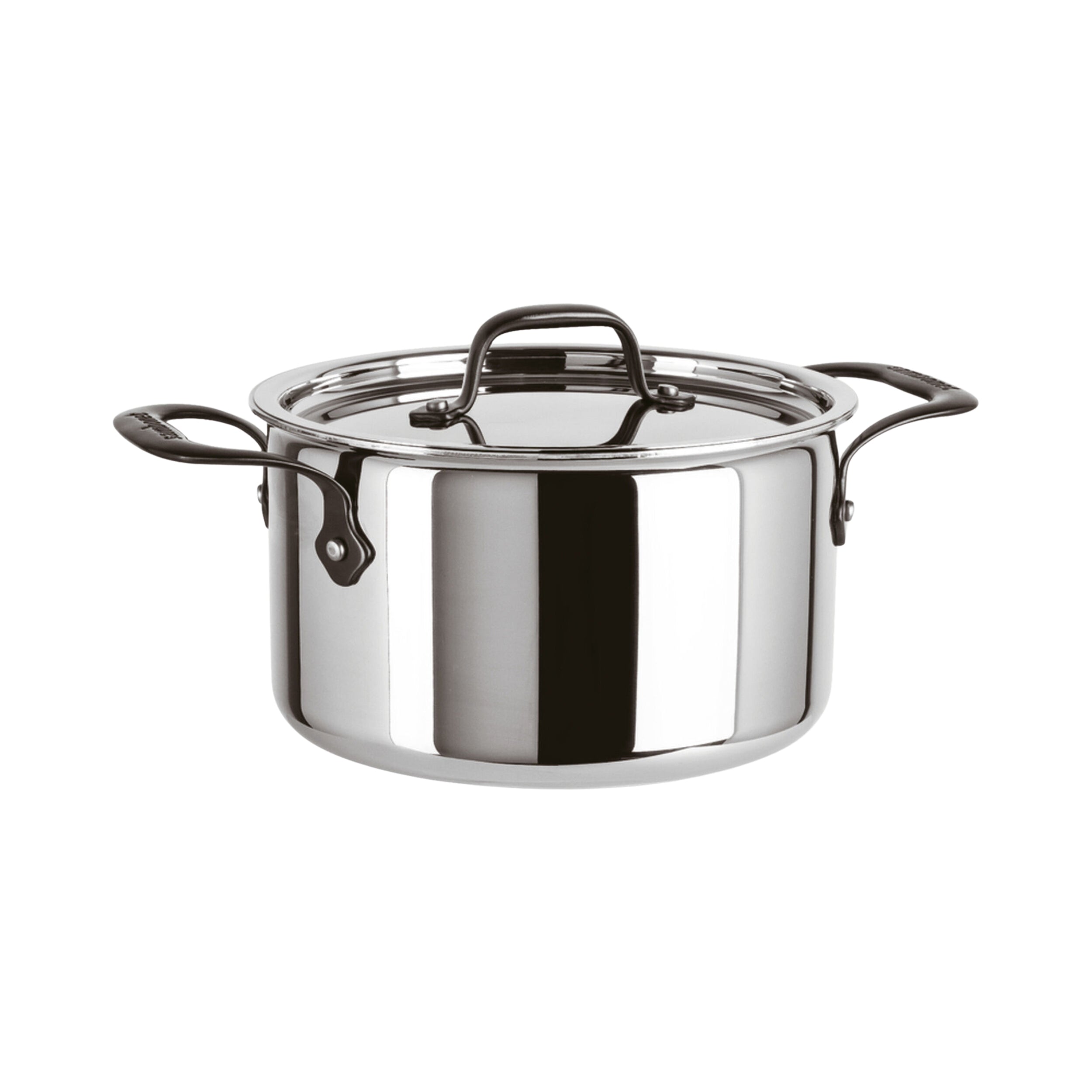 Casseruola Alta 2 M Con Coperchio Cm 16 Home Chef Inox Sambonet