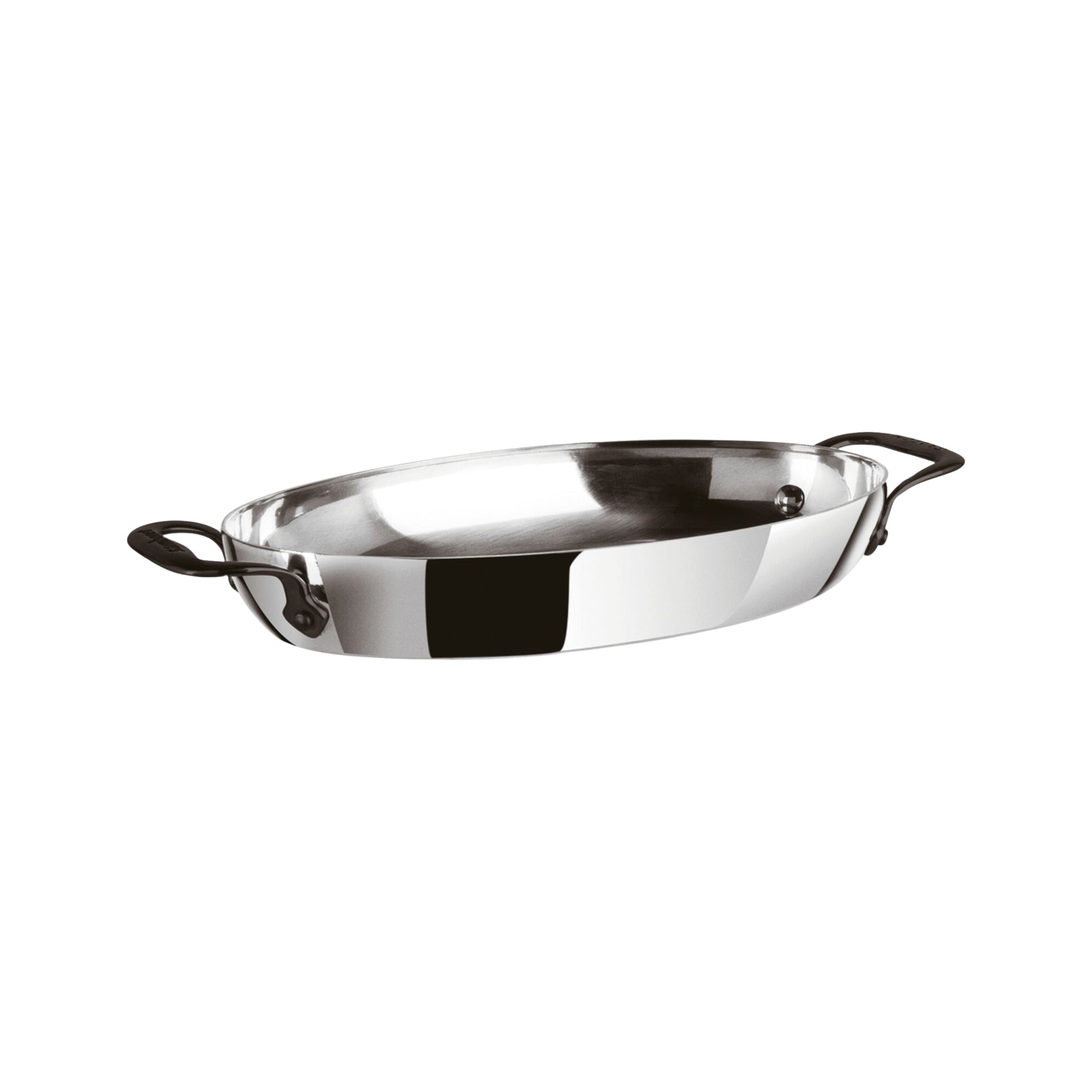 Tegame Ovale Cm 35x23 H 5 Home Chef Inox Sambonet