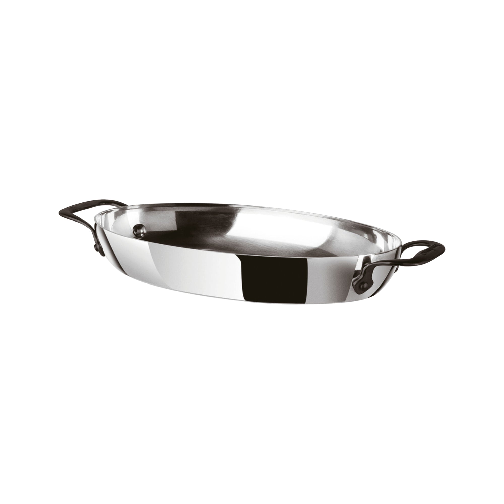 Tegame Ovale Cm 35x23 H 5 Home Chef Inox Sambonet
