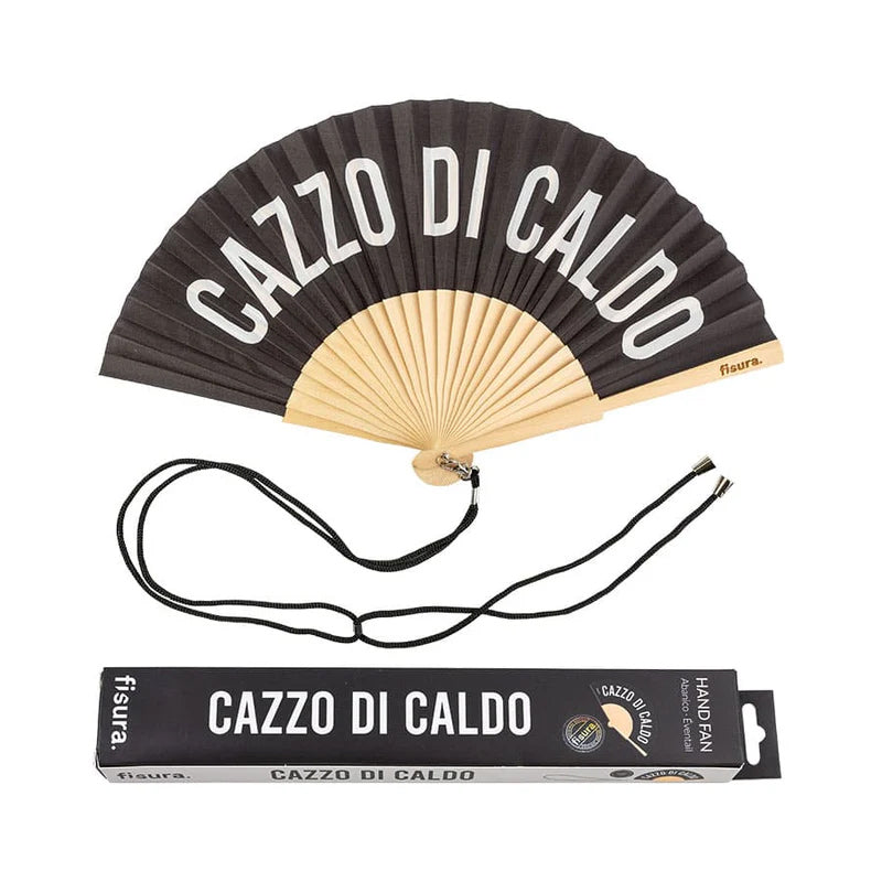  Hand fan "cazzo di caldo" Fisura
