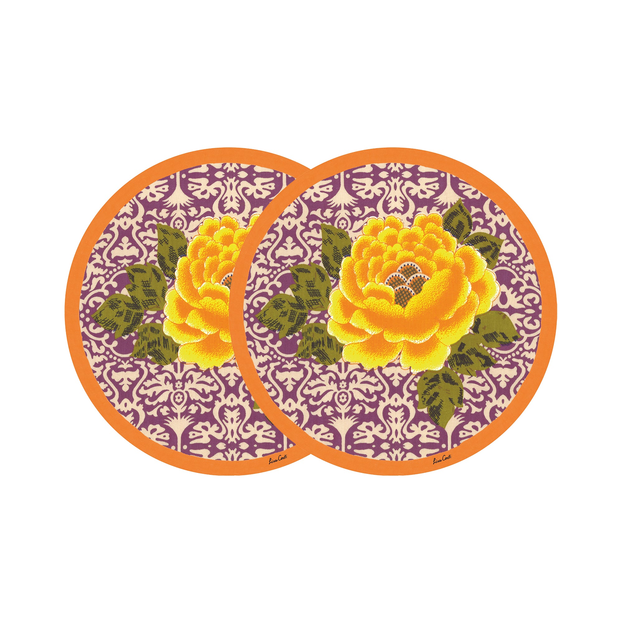 Set 2 Tovagliette Sunrise 34 cm Lisa Corti