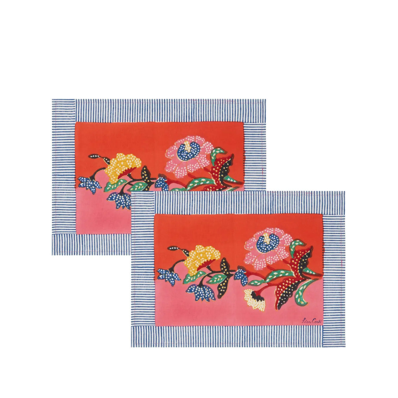 Set 2 Tovagliette Lisa Corti