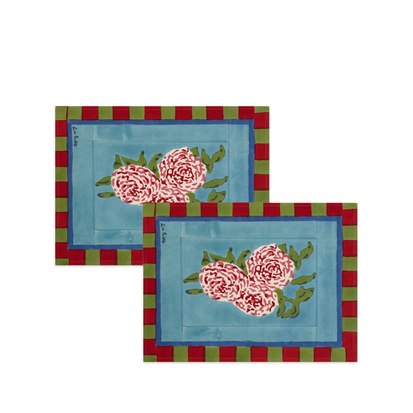 Set 2 Tovagliette Leopard Stripes Lisa Corti